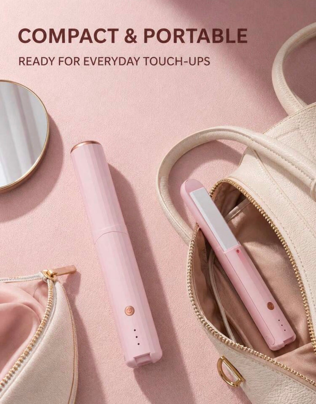 mini cordless hair straightener