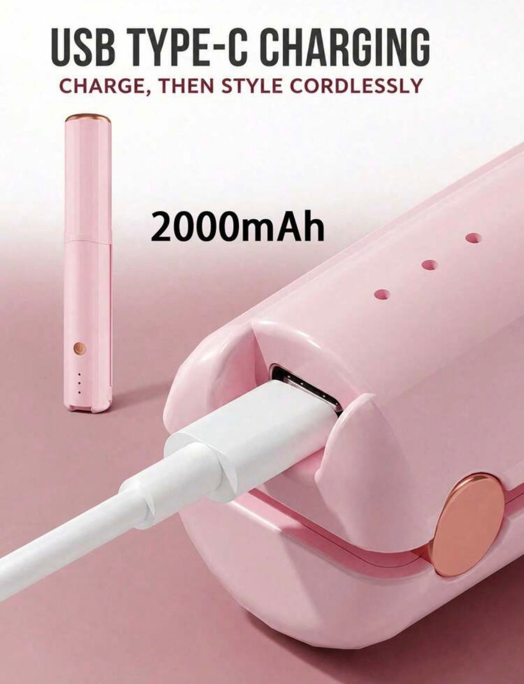 mini cordless hair straightener