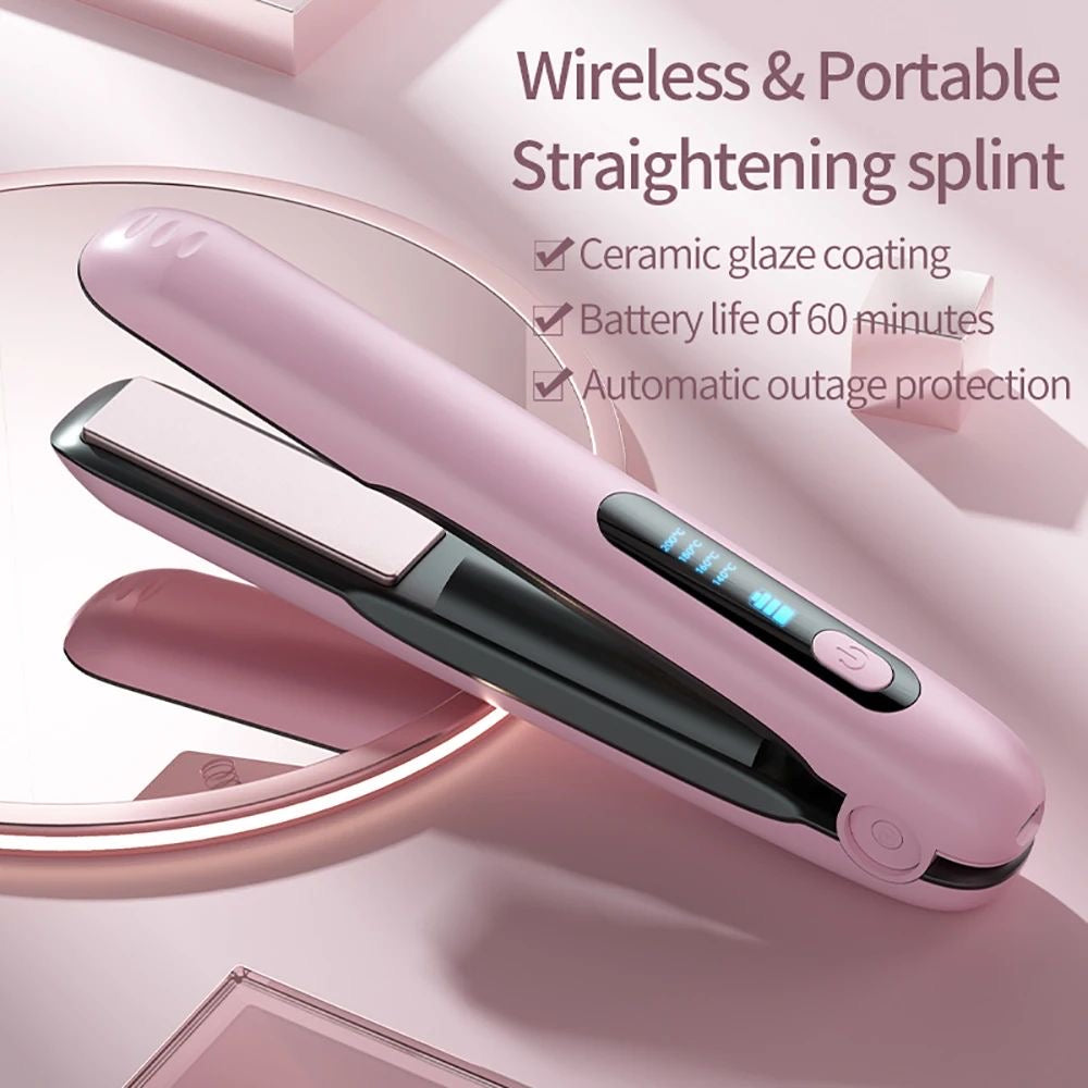 mini cordless hair straightener
